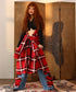 Antique Plaid Blouse